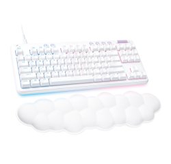Logitech G 920-010414 teclado Juego USB QWERTY Español Blanco