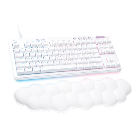 Logitech G 920-010414 teclado Juego USB QWERTY Español Blanco