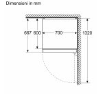 BOSCH Réfrigérateur congélateur bas KGN492LDF Série 4