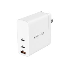 HYPER HJG140WW mobile device charger Universal White AC Fast charging Indoor