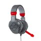 FR-TEC Samus Auriculares Alámbrico Diadema Juego Negro, Gris, Rojo