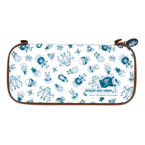 Blade Gaming Switch & Switch Lite One Piece Bag “Chibi” Funda de protección Nintendo Azul, Marrón, Blanco