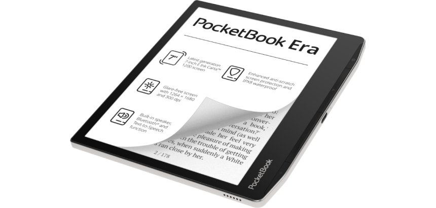PocketBook 700 Era Silver lettore e-book Touch screen 16 GB Nero, Argento