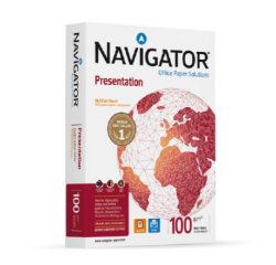 Navigator PRESENTATION carta inkjet A3 (297x420 mm) Opaco 500 fogli Bianco - Confezione da 4