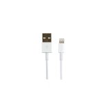 Câble USB-A vers Lightning MFI Mâle/Mâle 1m Blanc 600224
