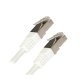 Câble RJ45 Blindé Catégorie 6 F-UTP 4P 1m Blanc 560346