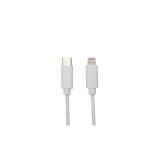 Câble Lightning certifié MFI / Type C 2 mètres Blanc