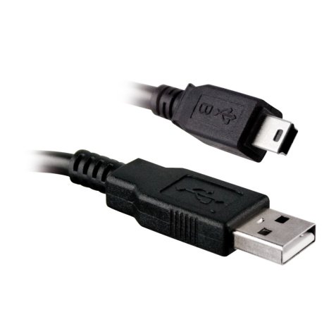 Câble USB 2.0 A/Mini USB Mâle/Mâle 1,8m Noir 570308