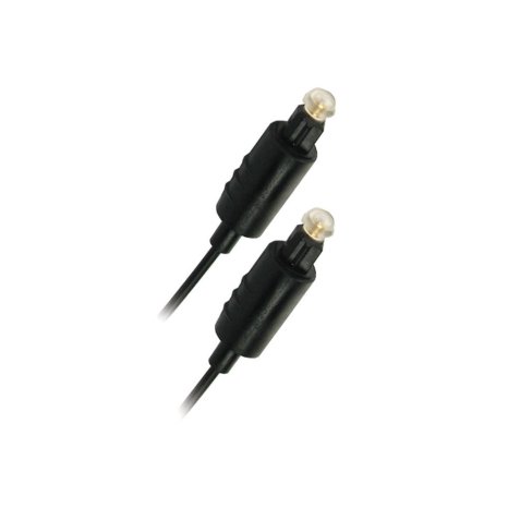 Cordon fibre optique Toslink Mâle/Mâle 5m Noir 416010