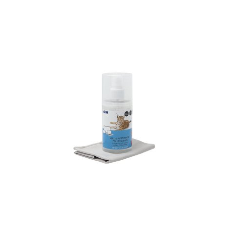 Spray nettoyant écran 200ml + microfibre 25x25cm 600114