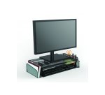 Support pour écran MESHUP N, fil métallique, noir