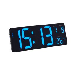 Horloge LED murale/à poser multifonctions