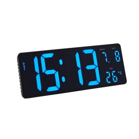 Horloge LED murale/à poser multifonctions