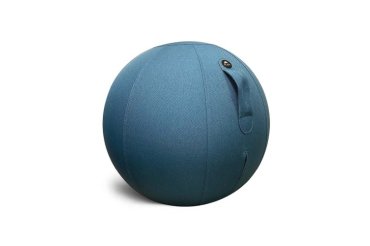 Ballon Ergo ball Bleu,diam 65 cm.En polychlorure de vinyle. Poignée de transport.Fonction de Tumbler