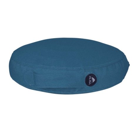 Coussin ergonomique ERGOPAD bleu diam 35 cm gonflable en polychlorure de vinyle, poignée intégrée