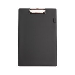 Porte-bloc plaque a4 Noir class a Noir ALBERT