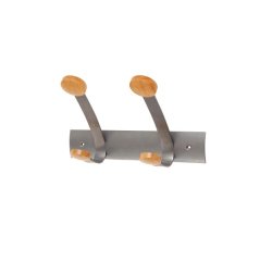 Patère murale 'PMV2', 2 doubles patères