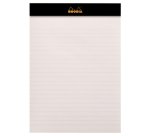 Bloc agrafé Rhodia le R N°16 14,8x21 cm 70 feuillets ligné 90g - Orange