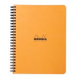 Rhodia Classic Notebook A5+, 5x5 Squared, Orange - Orange|