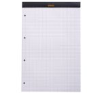 Bloc agrafé No. 20, format A4+, quadrillé 5x5