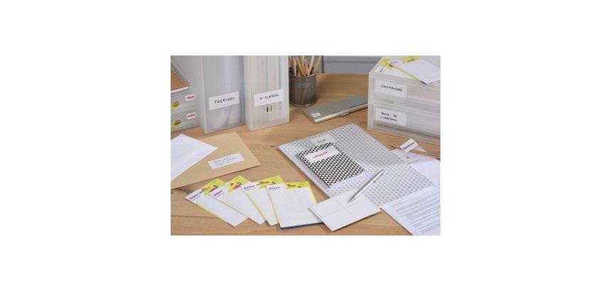 Étiquettes 75 x 34 mm Avery - Pochette de 21