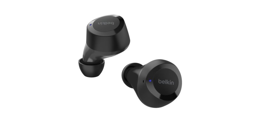 Belkin SoundForm Bolt Casque True Wireless Stereo (TWS) Ecouteurs Appels/Musique Bluetooth Noir