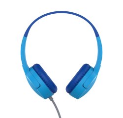 Belkin SoundForm Mini Auriculares Alámbrico Diadema Llamadas/Música/Deporte/Uso diario Azul