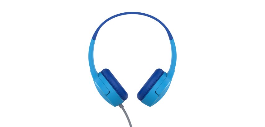 Belkin SoundForm Mini Auriculares Alámbrico Diadema Llamadas/Música/Deporte/Uso diario Azul
