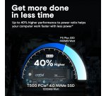 Crucial T500 2 To M.2 PCI Express 4.0 NVMe 3D TLC NAND