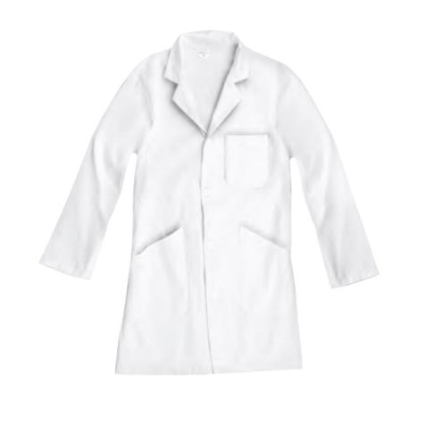 Blouse blanche, 190 g/m2, taille: XL, blanc