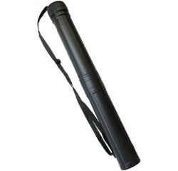 Tube à dessin téléscopique avec capuchons vissés étirable jusqu’à 120cm, diamètre 80mm
