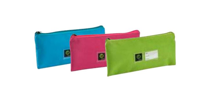 Trousse plate wonday polyester 1 compartiment      coloris assortis