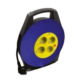 Enrouleur électrique 10m avec sécurité thermique 4 prises 16A/250V