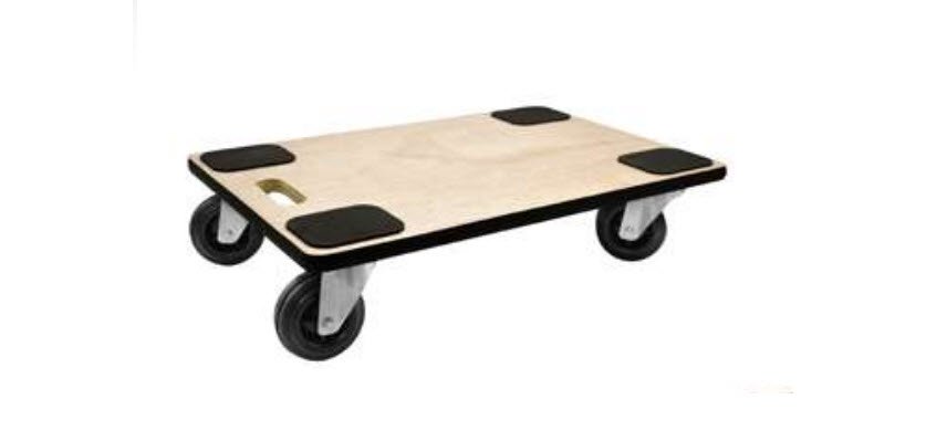 Safetool Plateau de transport, avec plate-forme en bois