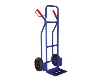 Diable de transport en tube d'acier, charge: 180 kg