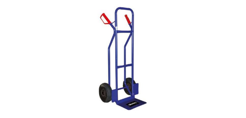 Diable de transport en tube d'acier, charge: 180 kg