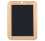 Ardoise cadre bois 26 x 18 cm