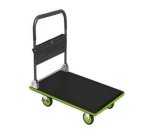 Chariot à plate-forme en acier, charge: 150 kg, noir/
