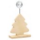 Porte photo en bois à décorer, forme sapin, format 90x35x145mm