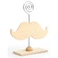 Porte-photo en bois moustache format 100 x 40 x 120 mm, à décorer
