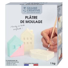 Boîte de 1kg de plâtre de moulage