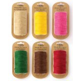 Lot de 6 bobines en fil de jute 100mx2mm assortis