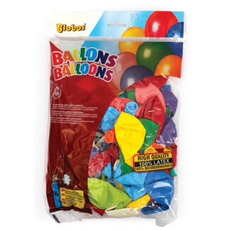 Sachet de 100 ballons grand modèle diamètre 30cm