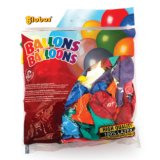 Sachet de 100 ballons petit modèle diamètre 25cm