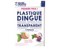 Pochette plastique fou a la couleur graine creative 20x26 cm 30 feuilles coloris        transparent