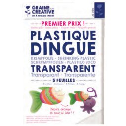 Sachet de 30 feuilles de plastique dingue transparent format 26x20cm