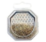 Punaises épingles argentées pour sequins 18 mm - Boîte de 50g