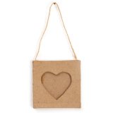 Mini cadre carton cœur