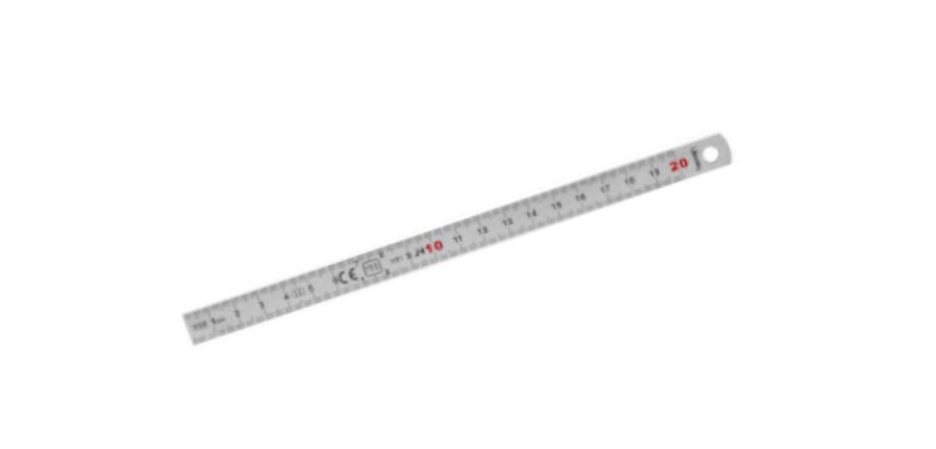 Réglet 2 faces inox flexible Wonday 50 cm