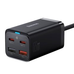 Baseus GaN3 Pro Teléfono móvil, Tableta Negro Corriente alterna Interior